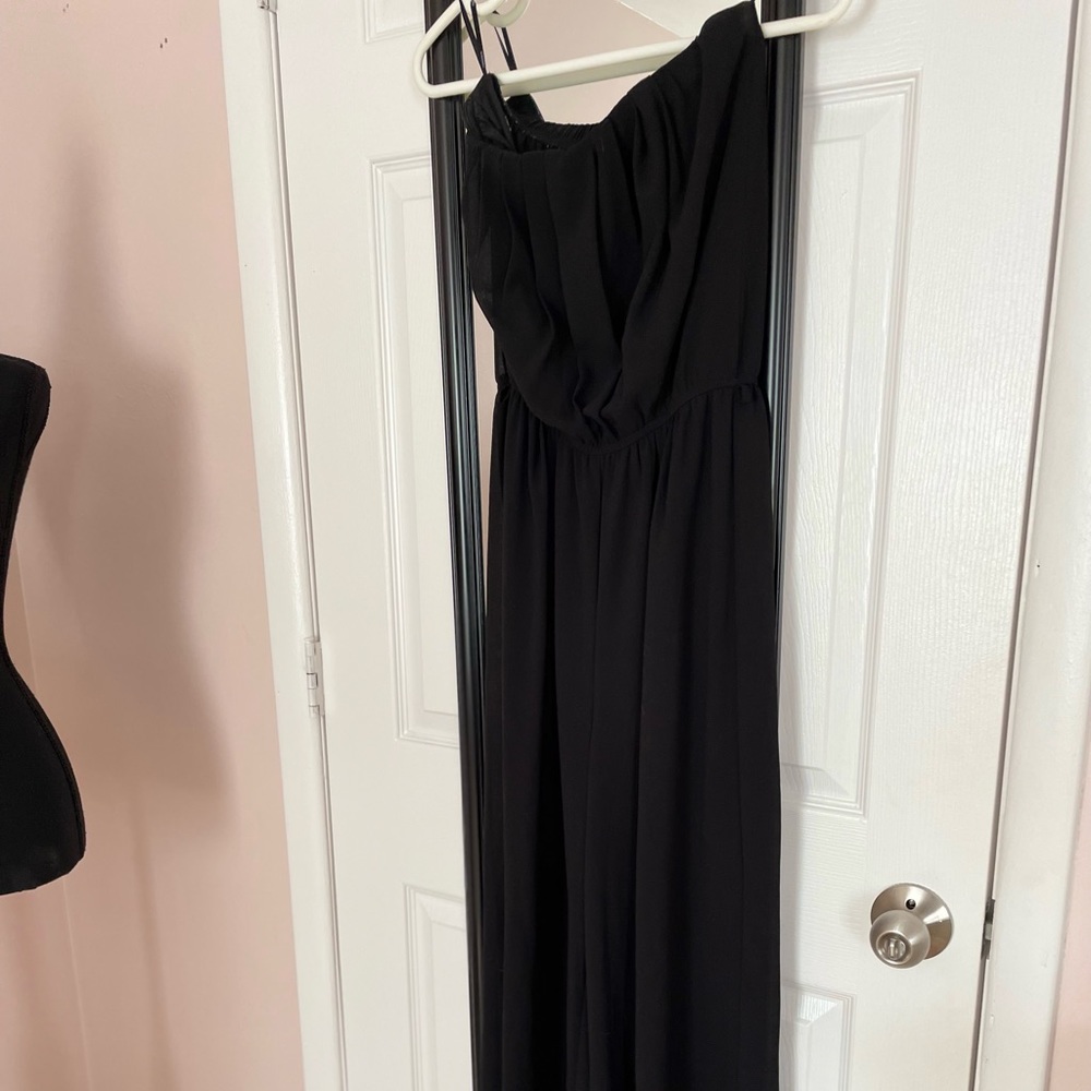 Mesh black jumpsuit